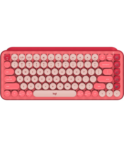 Teclado Mecanico Inalambrico Logitech Pop Keys Rojo