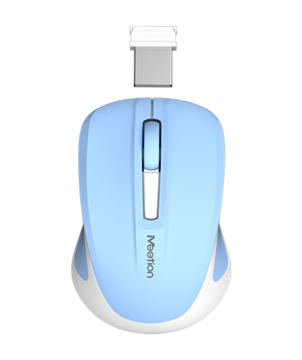 Mouse Inalambrico Meetion Mini Go Azul