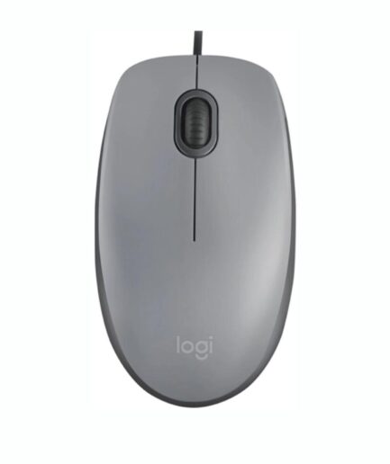 Mouse Cableado Logitech Logi M110 Silent Gris