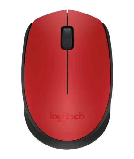 Mouse Inalambrico Logitech Logi M170 Rojo