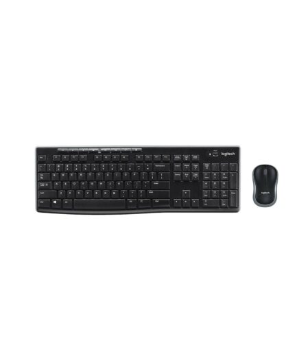 Slim Combo Inalambrico Logitech MK270 Negro