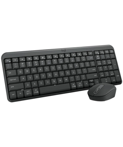 Combo Mouse+Teclado Inalambrico Logitech MK250 Negro