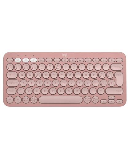 Teclado Inalambrico Logitech Pebble Keys 2 Rosa