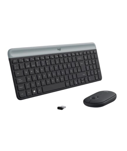 Slim Combo Inalambrico Logitech MK470 Negro