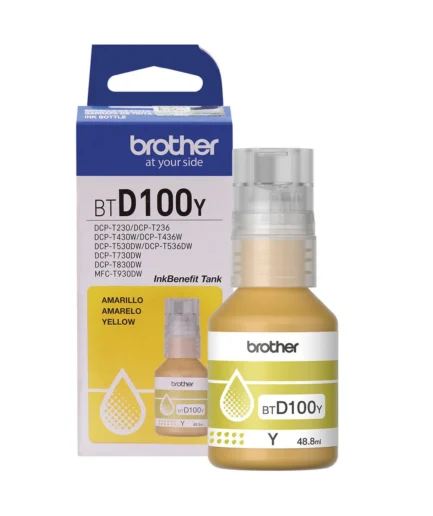 Tinta Original Amarillo Brother D100Y